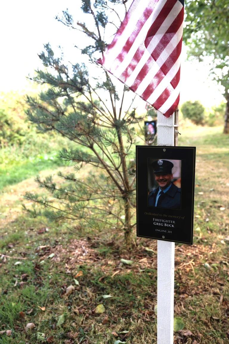 Photo of Greg Buck's tree in Ringfinnan Garden of Remembrance