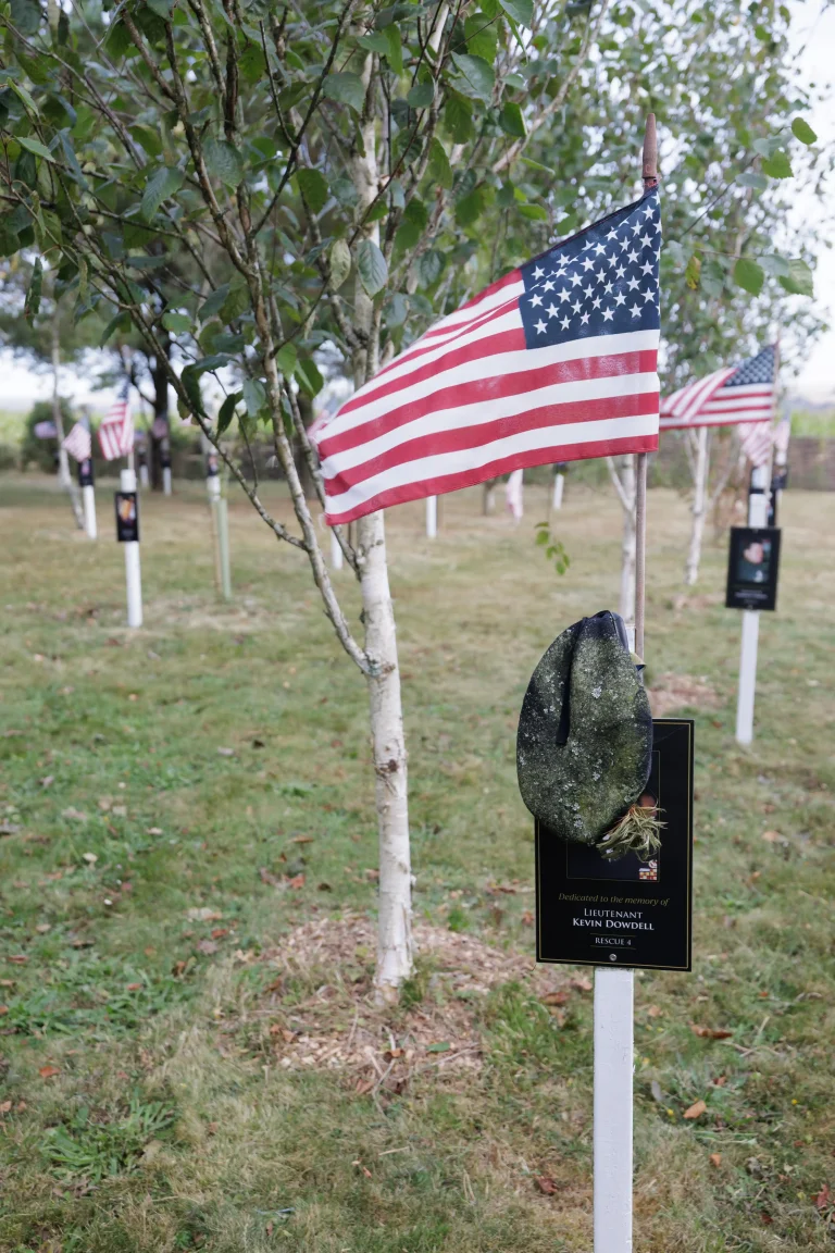 Photo of Kevin Dowdell's tree in Ringfinnan Garden of Remembrance