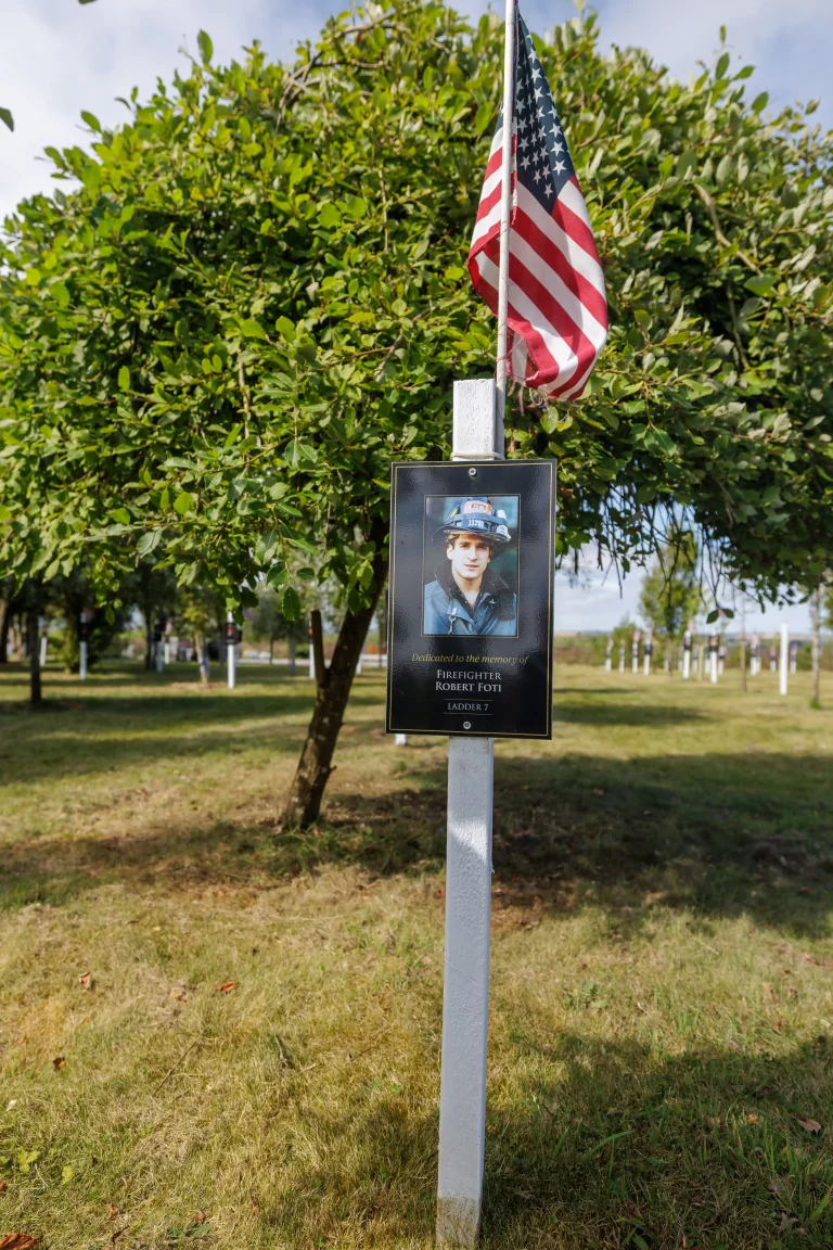 Photo of Robert Foti's tree in Ringfinnan Garden of Remembrance