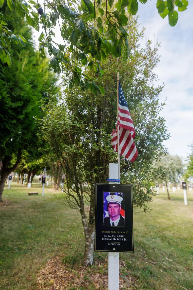 Photo of Thomas Haskell Jr.'s tree in Ringfinnan Garden of Remembrance