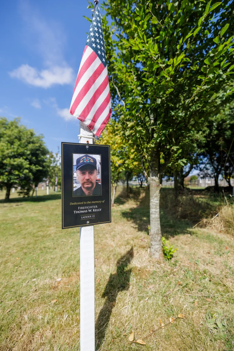 Photo of Thomas W. Kelly's tree in Ringfinnan Garden of Remembrance