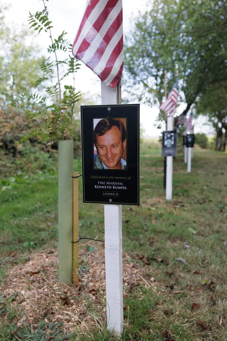 Photo of Kenneth Kumpel's tree in Ringfinnan Garden of Remembrance