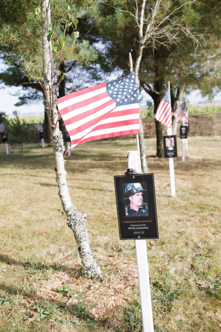 Photo of Peter Langone's tree in Ringfinnan Garden of Remembrance