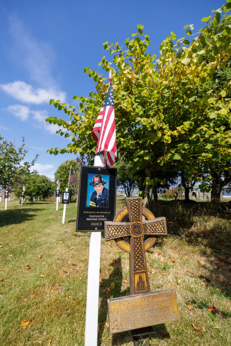 Photo of Michael Lynch's tree in Ringfinnan Garden of Remembrance