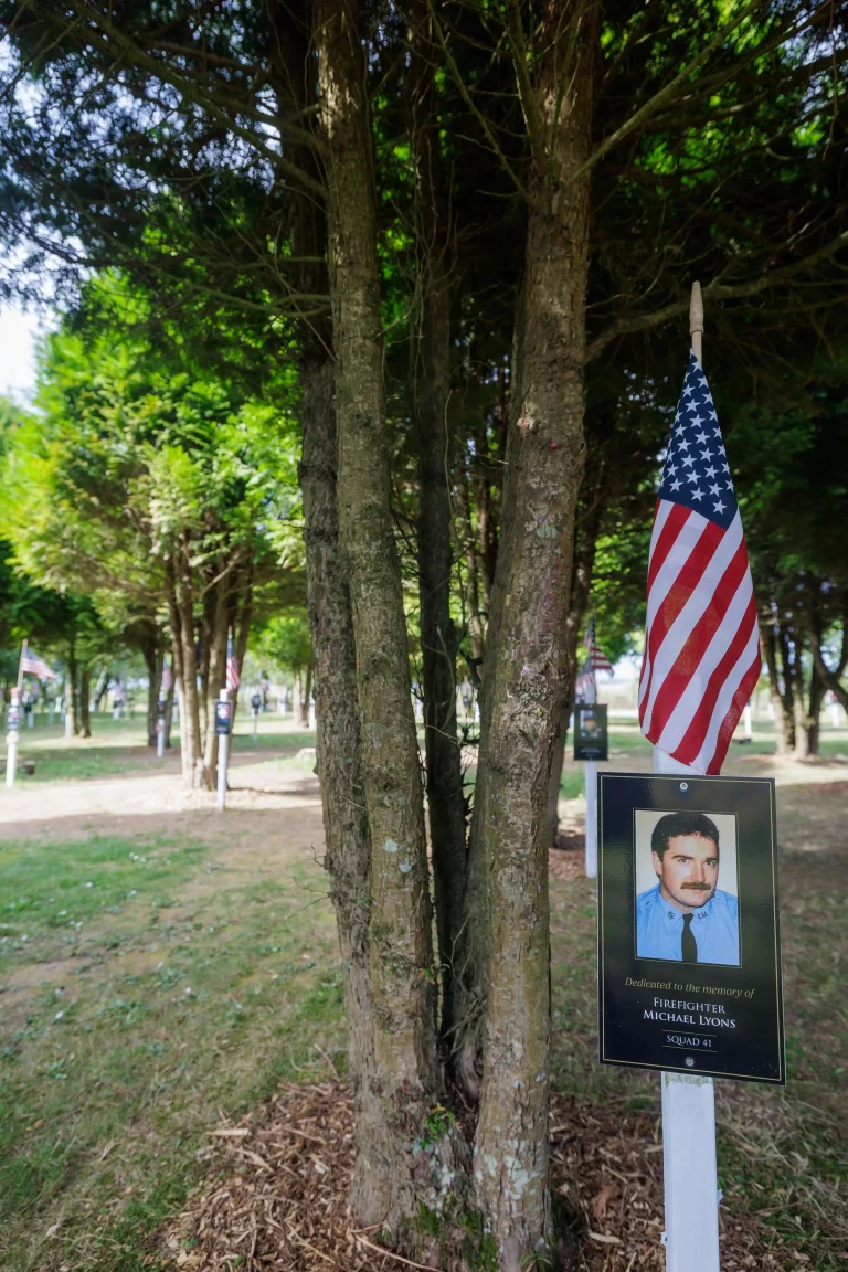Photo of Michael Lyons's tree in Ringfinnan Garden of Remembrance