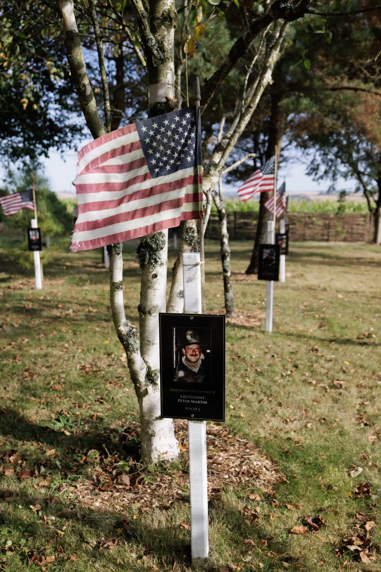 Photo of Peter Martin's tree in Ringfinnan Garden of Remembrance