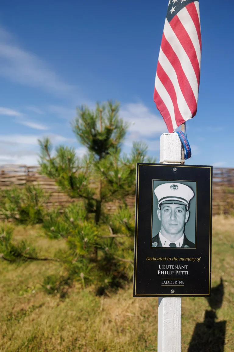 Photo of Philip Petti's tree in Ringfinnan Garden of Remembrance