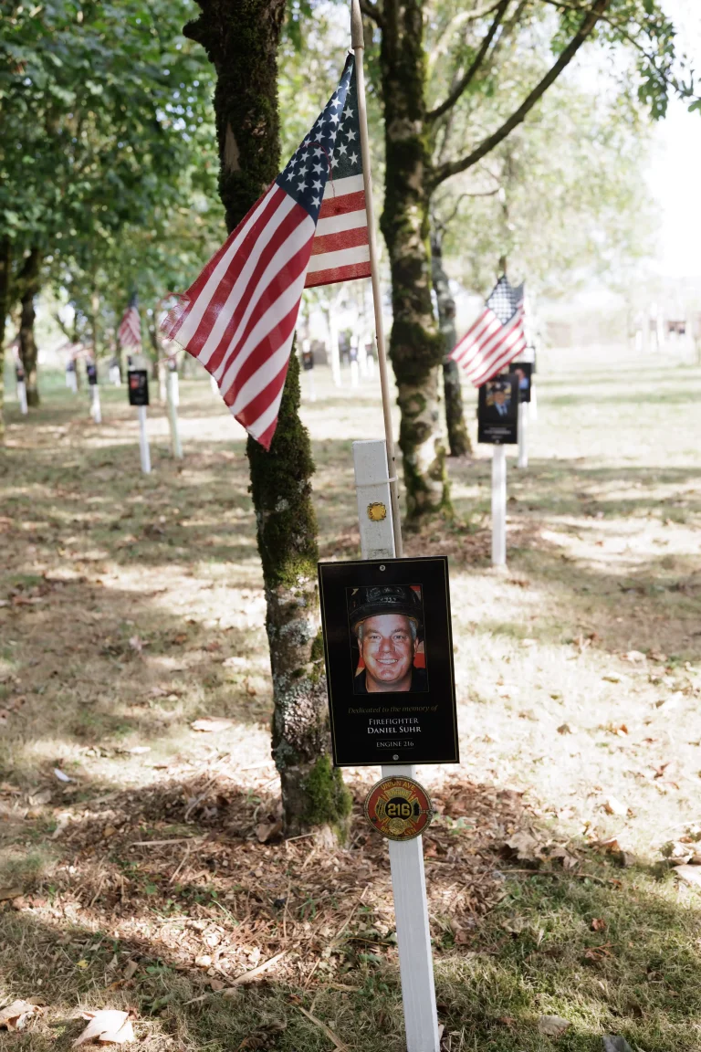 Photo of Daniel Suhr's tree in Ringfinnan Garden of Remembrance