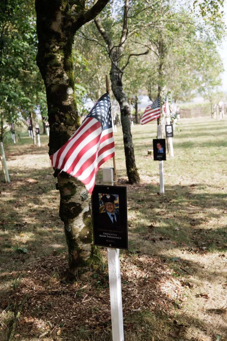 Photo of Allan Tarasiewicz's tree in Ringfinnan Garden of Remembrance